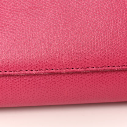 Celine Grained Calfskin Medium Phantom Luggage Fuchsia 18 of 23