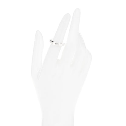 Tiffany Sterling Silver Makers Narrow Slice Ring 50 5.5 2 of 7