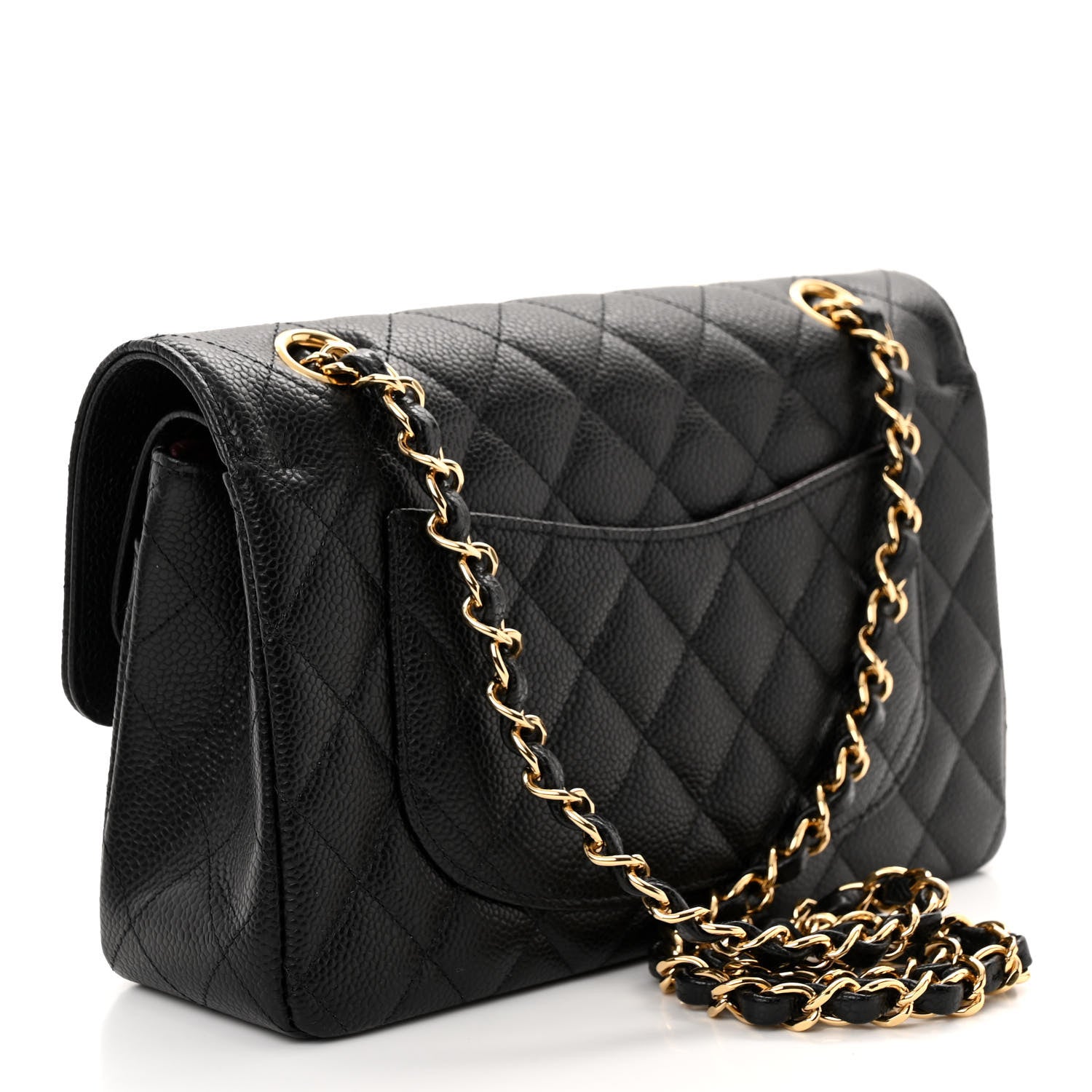 Chanel Caviar Quilted Small Double Flap Black 3 of 10