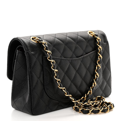 Chanel Caviar Quilted Small Double Flap Black 3 of 10