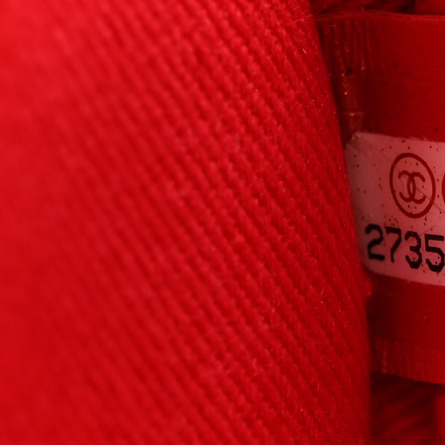 Caviar Quilted Waist Bag Red