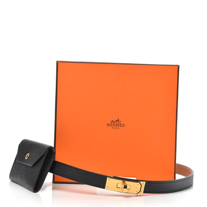 Hermes Epsom Kelly Pocket Belt Black 5 of 5