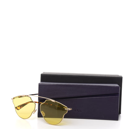 Christian Dior So Real Pop Sunglasses Yellow 9 of 9