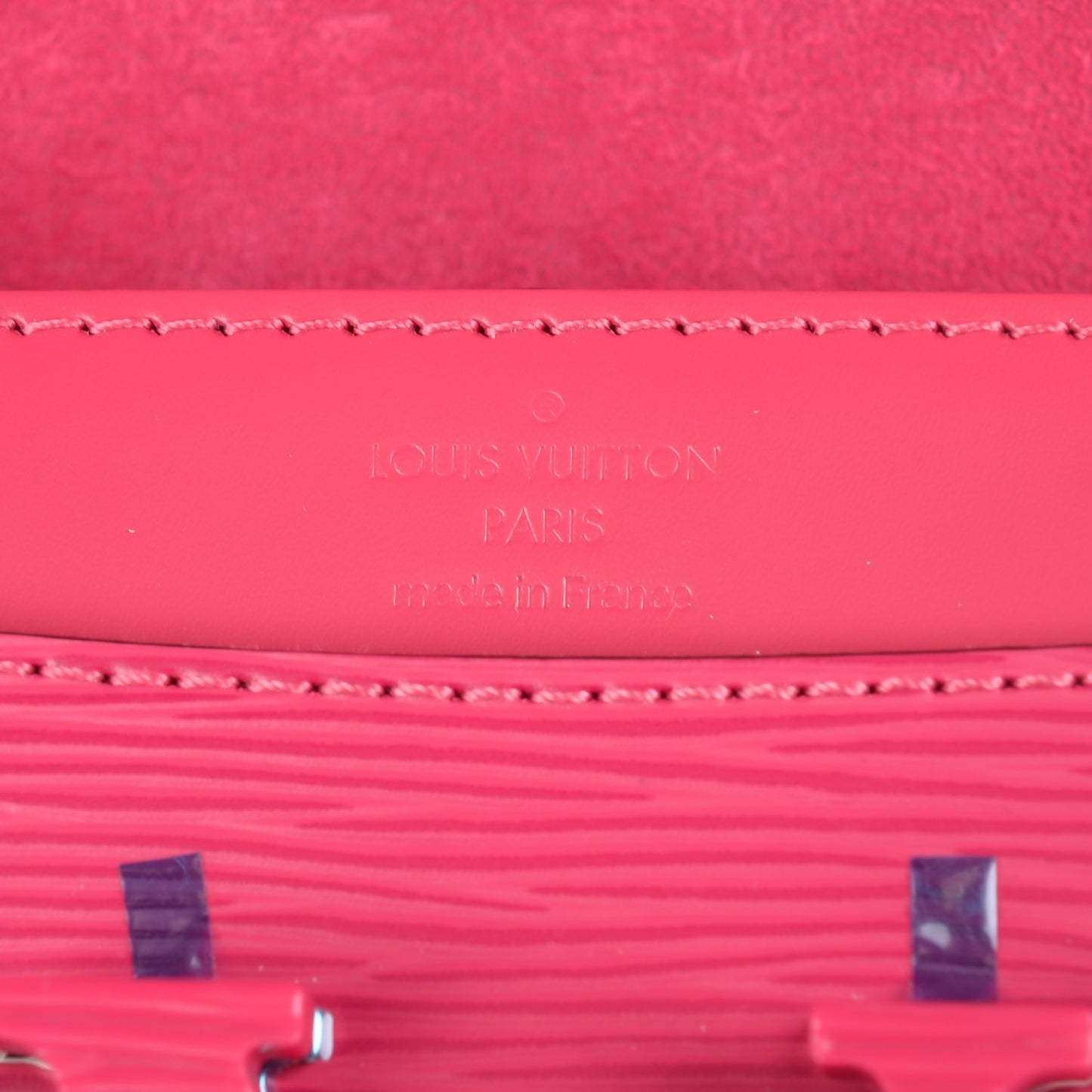 Epi Louise Strap PM Pivoine