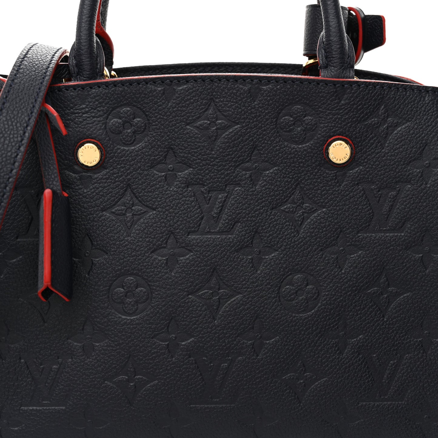 Empreinte Montaigne BB Marine Rouge