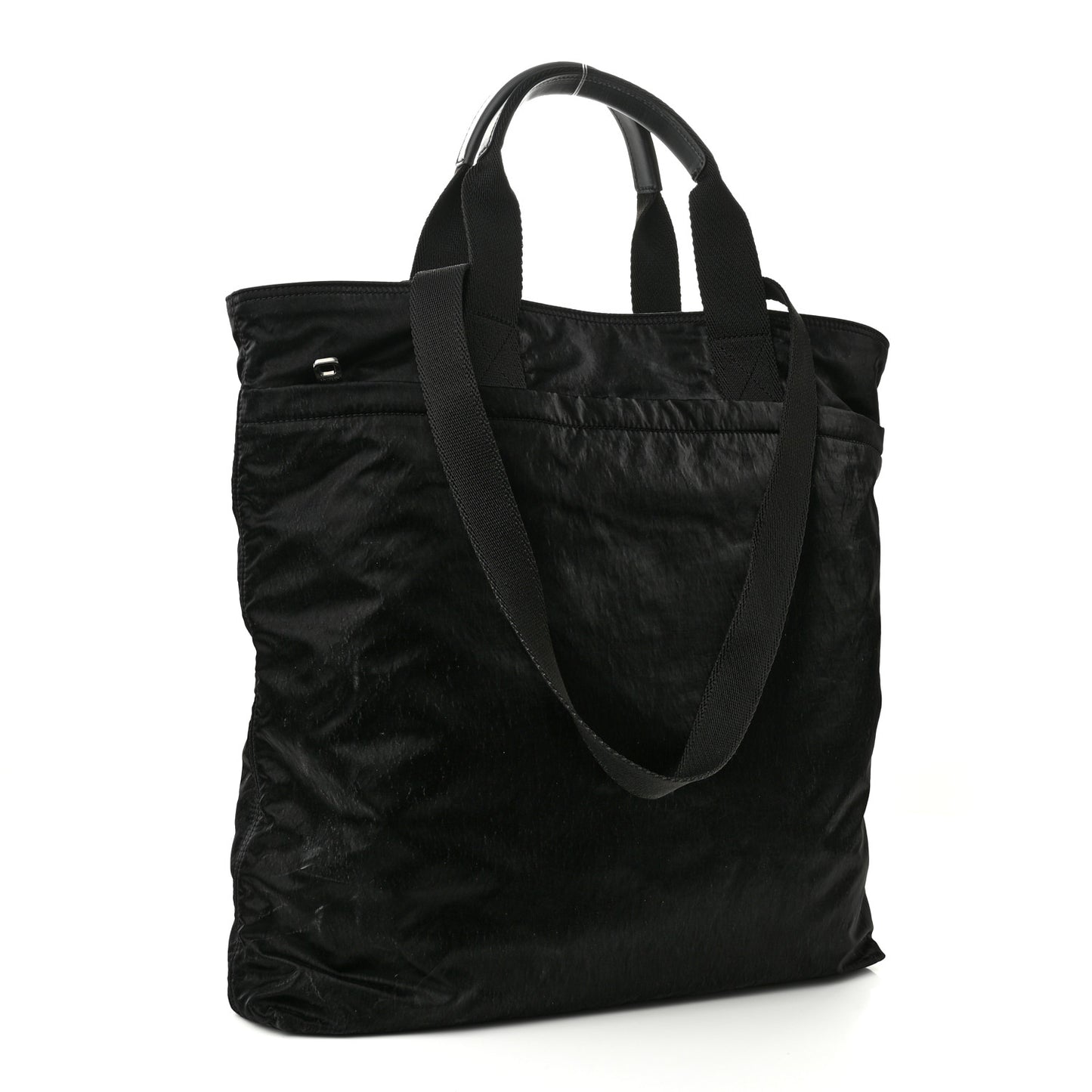 Nylon Sicilia DNA Messenger Tote Bag Black