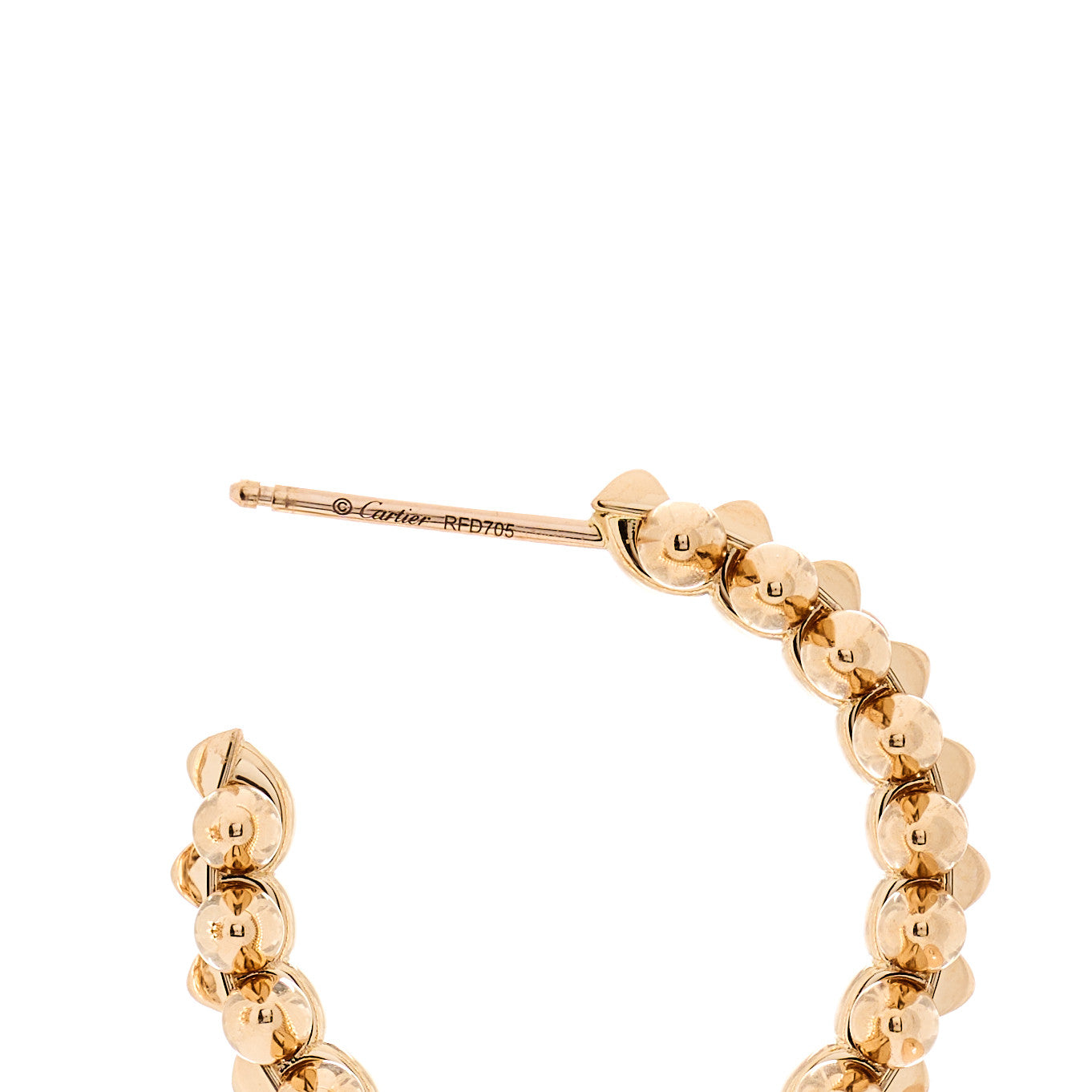18K Pink Gold Small Clash de Cartier Earrings