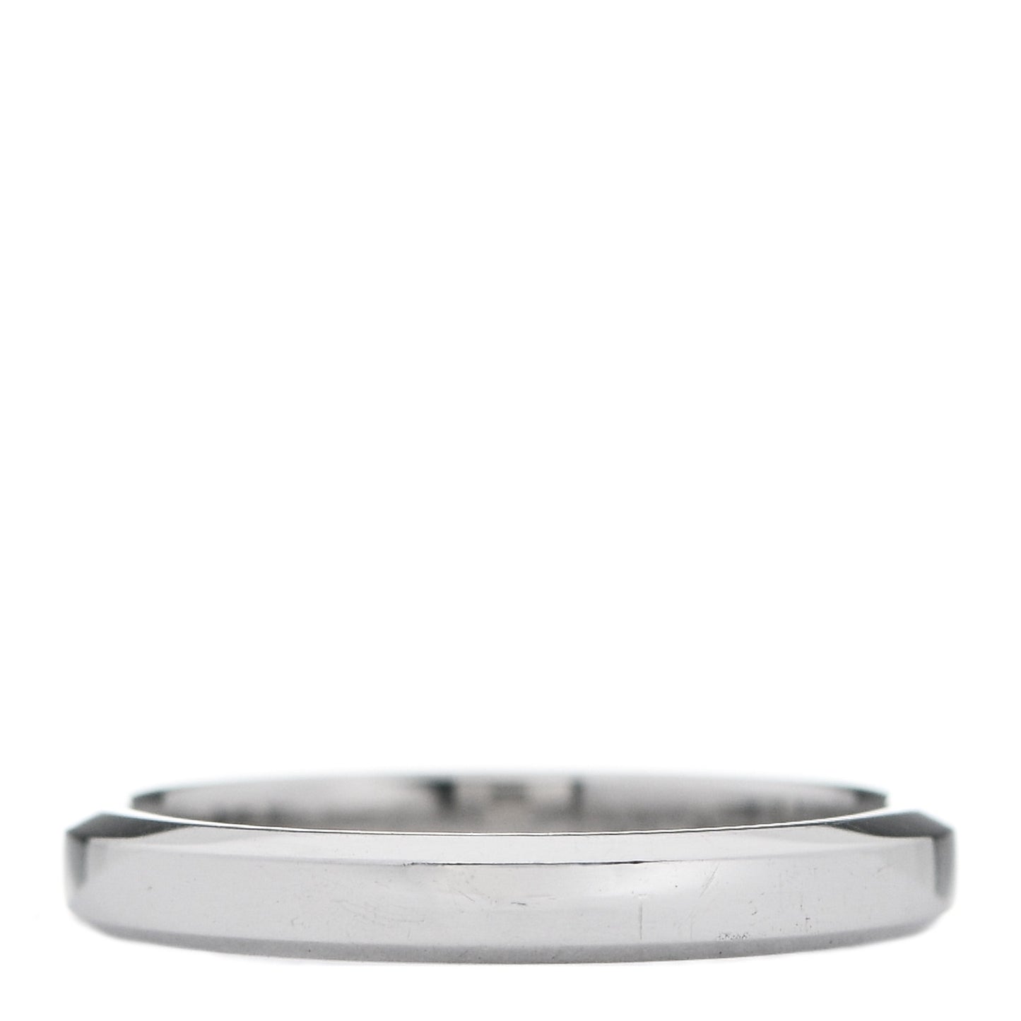 Platinum 2.5mm Toujours Wedding Band Ring 46 3.75