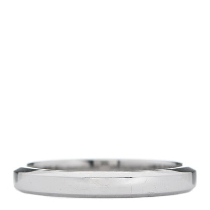 Van Cleef & Arpels Platinum 2.5mm Toujours Wedding Band Ring 46 3.75 1 of 6