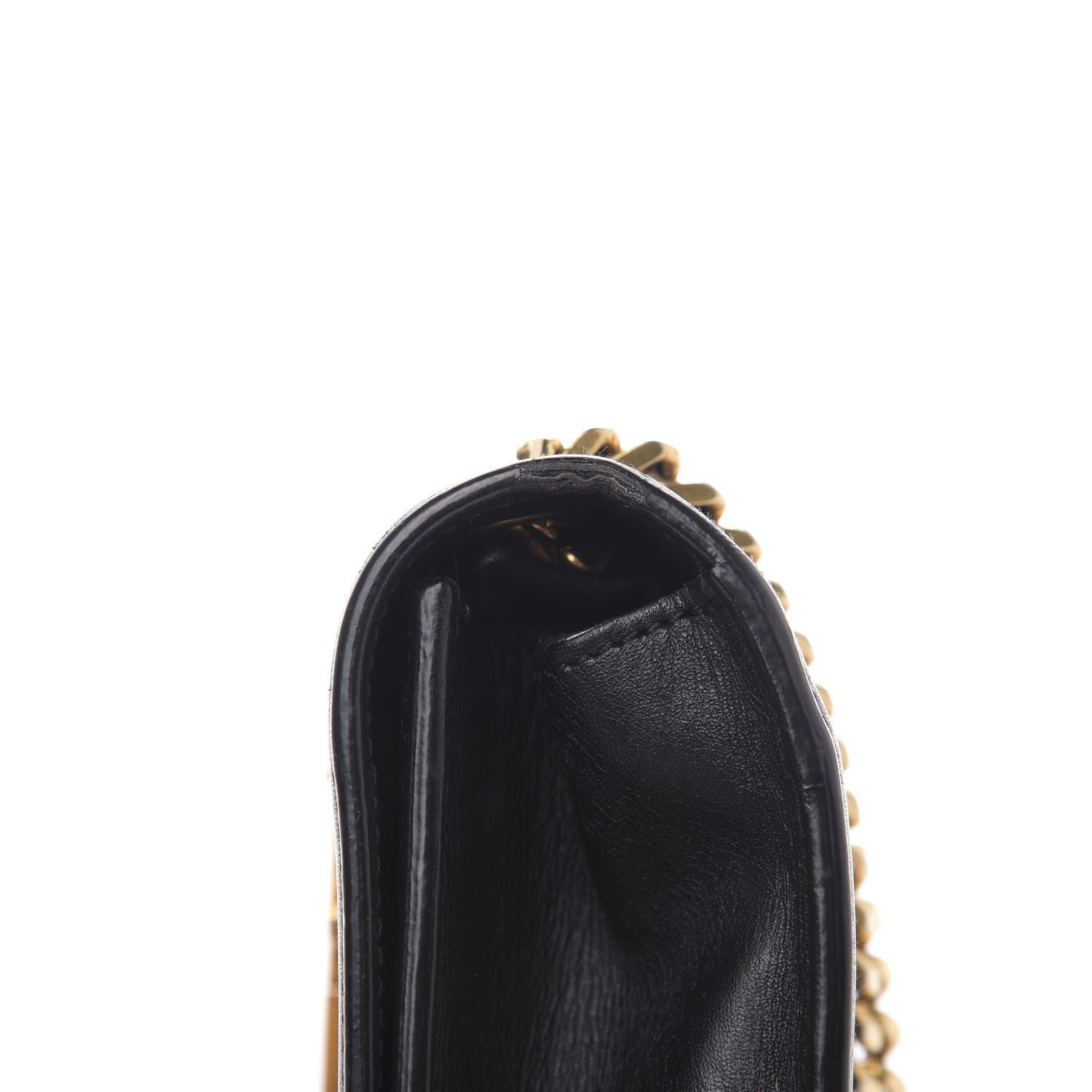 Saint Laurent Calfskin Small Classic Monogram Kate Tassel Satchel Black 13 of 14