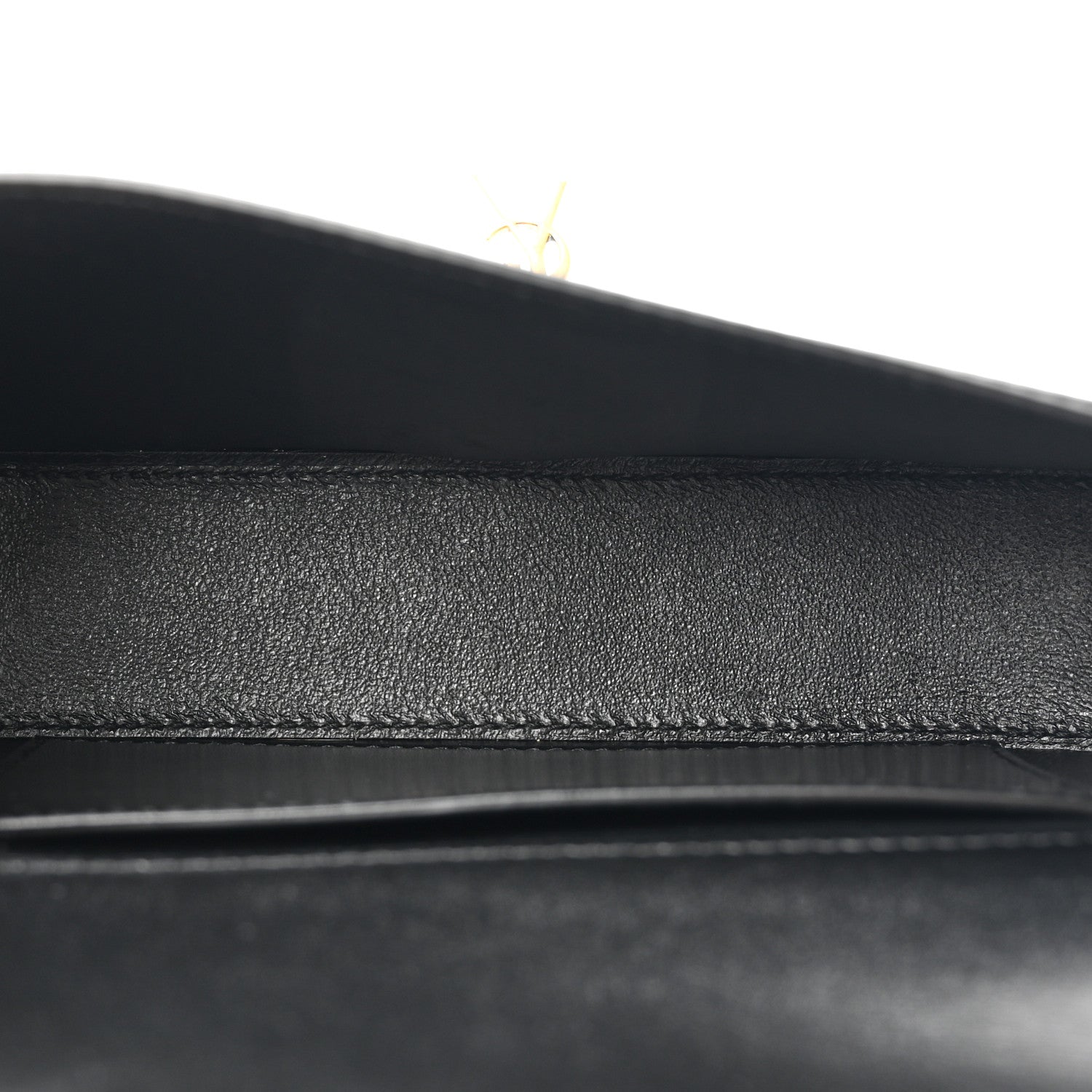 Saint Laurent Box Calfskin Mini Voltaire Shoulder Bag Black 5 of 10