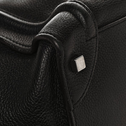 Celine Drummed Calfskin Medium Luggage Black 10 of 11
