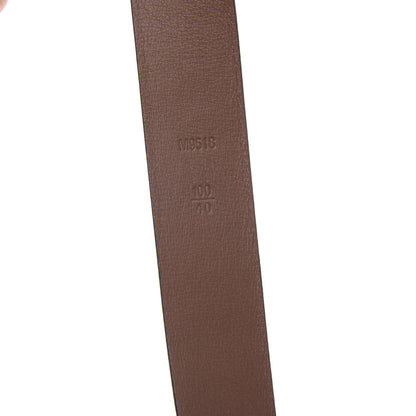 Louis Vuitton Calfskin Belt 100 40 Brown 4 of 6