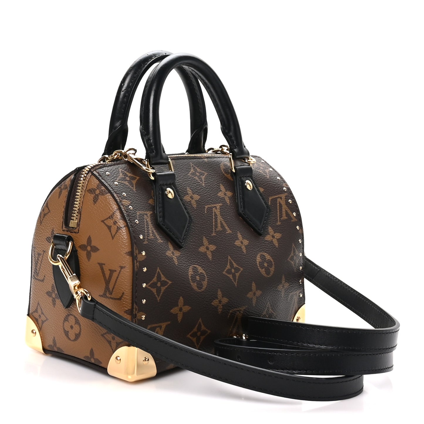 Reverse Monogram Speedy Trunk 20
