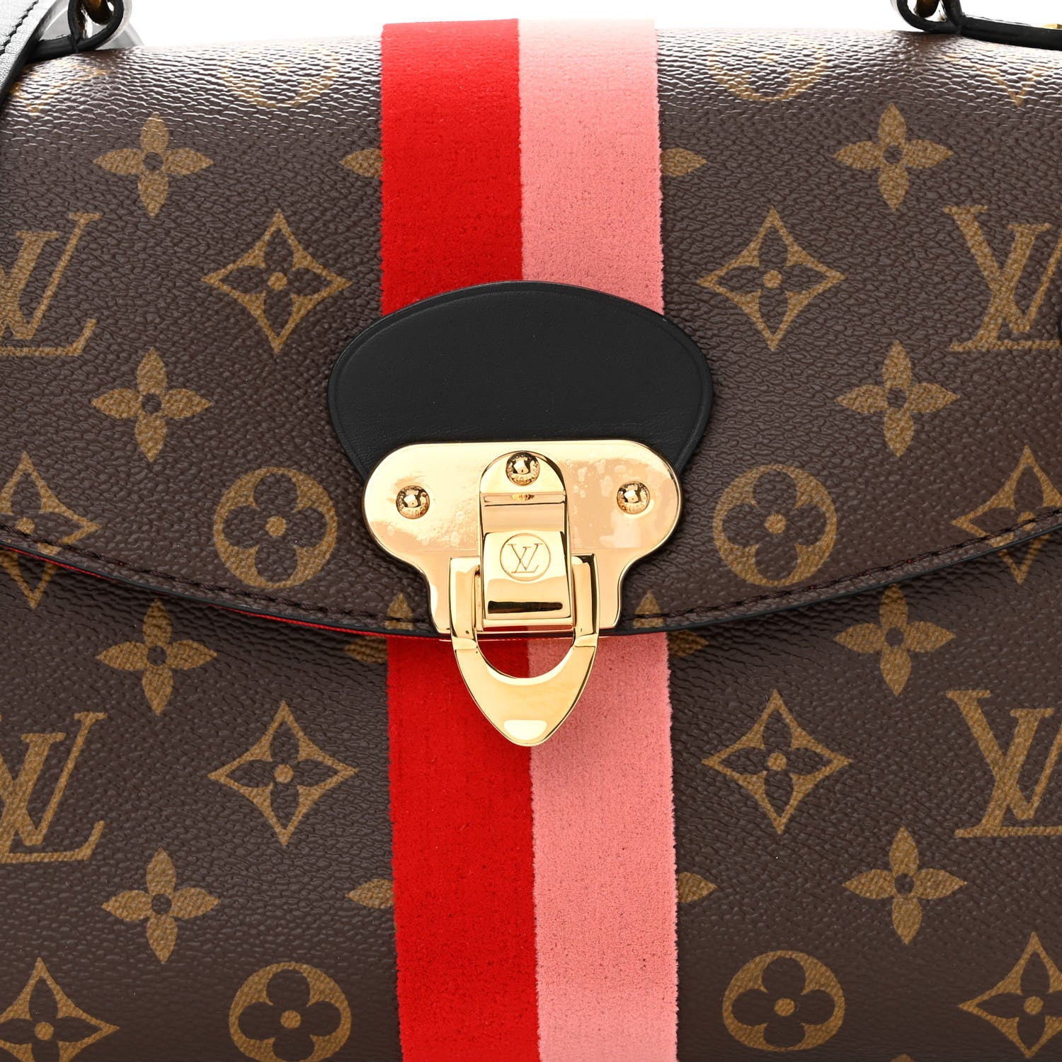 Louis Vuitton Monogram Georges BB Coquelicot Peach 7 of 9