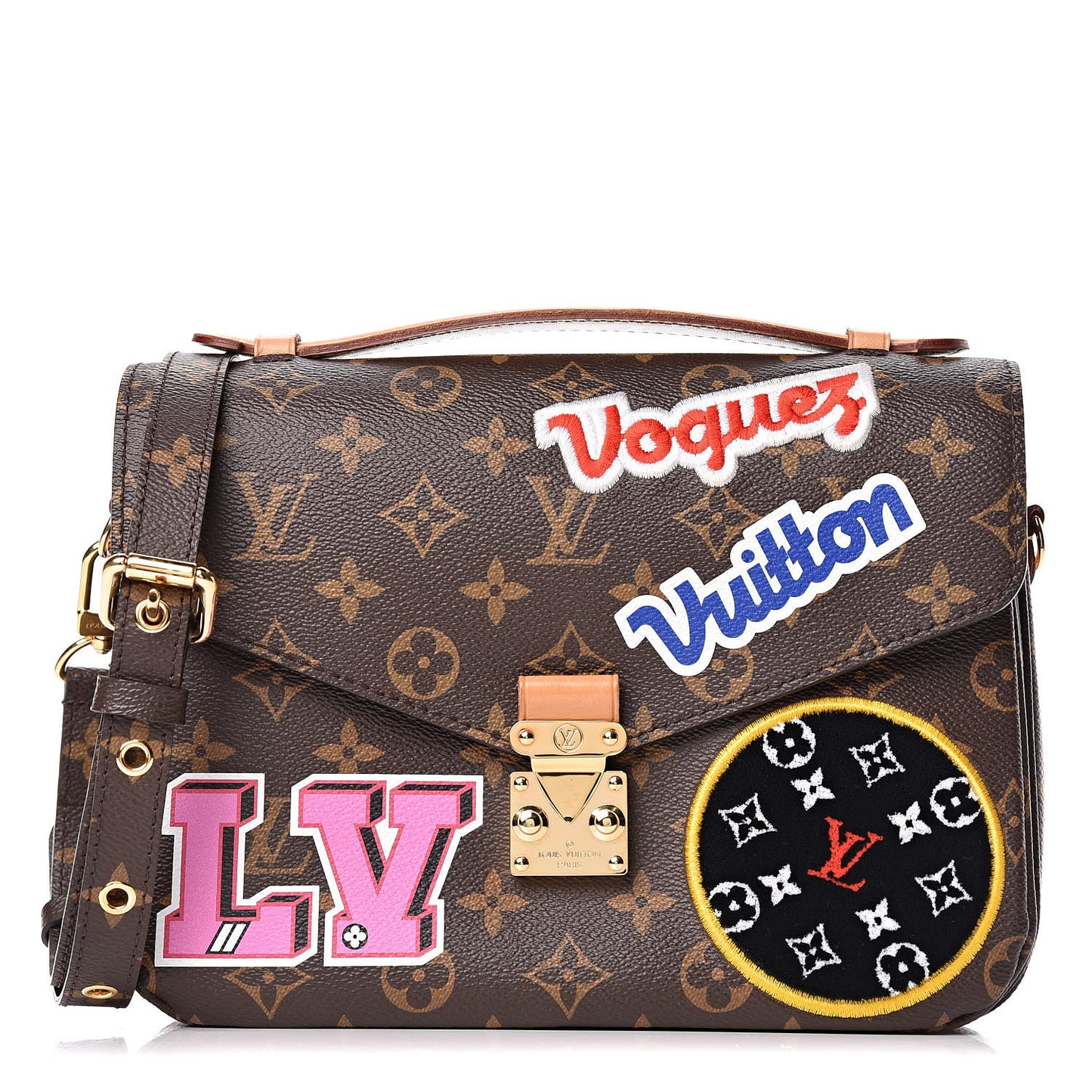 Monogram Patches Pochette Metis