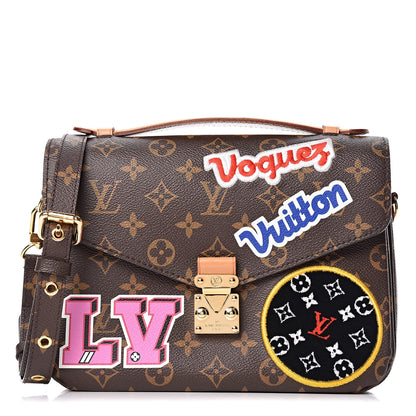 Louis Vuitton Monogram Patches Pochette Metis 1 of 9