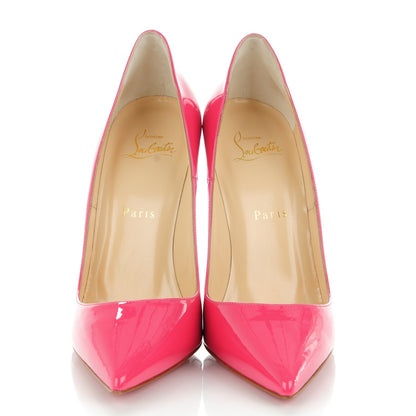 Christian Louboutin Patent So Kate 120 Pumps 38.5 Bonbon 2 of 8