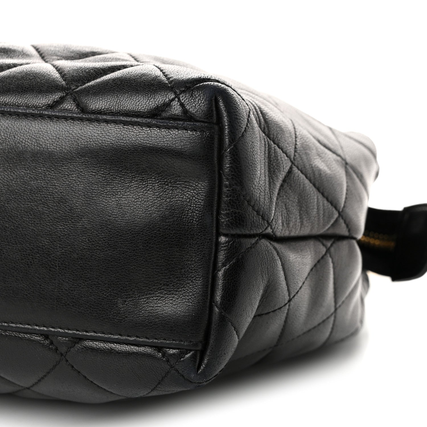 Chanel Lambskin Quilted Shoulder Bag  Black 11 of 11