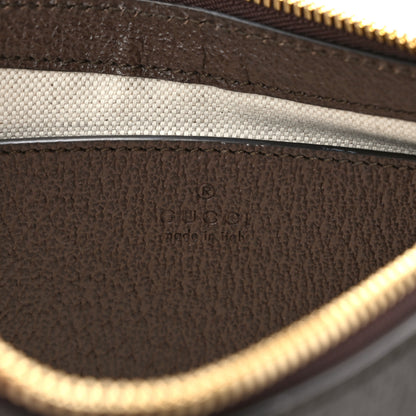 Gucci GG Supreme Monogram Textured Dollar Calfskin Web Small Ophidia GG Handbag Beige Ebony New Acero 6 of 8