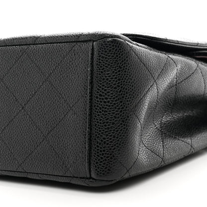 Chanel Caviar Quilted Maxi Double Flap Black 10 of 10