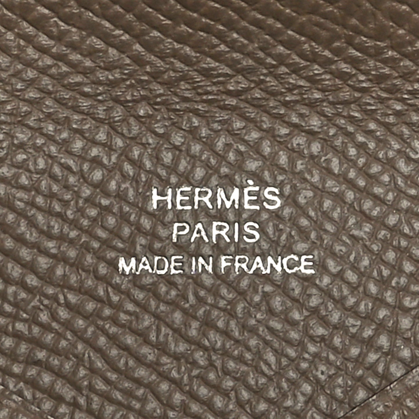 Epsom Calvi Card Case Etoupe