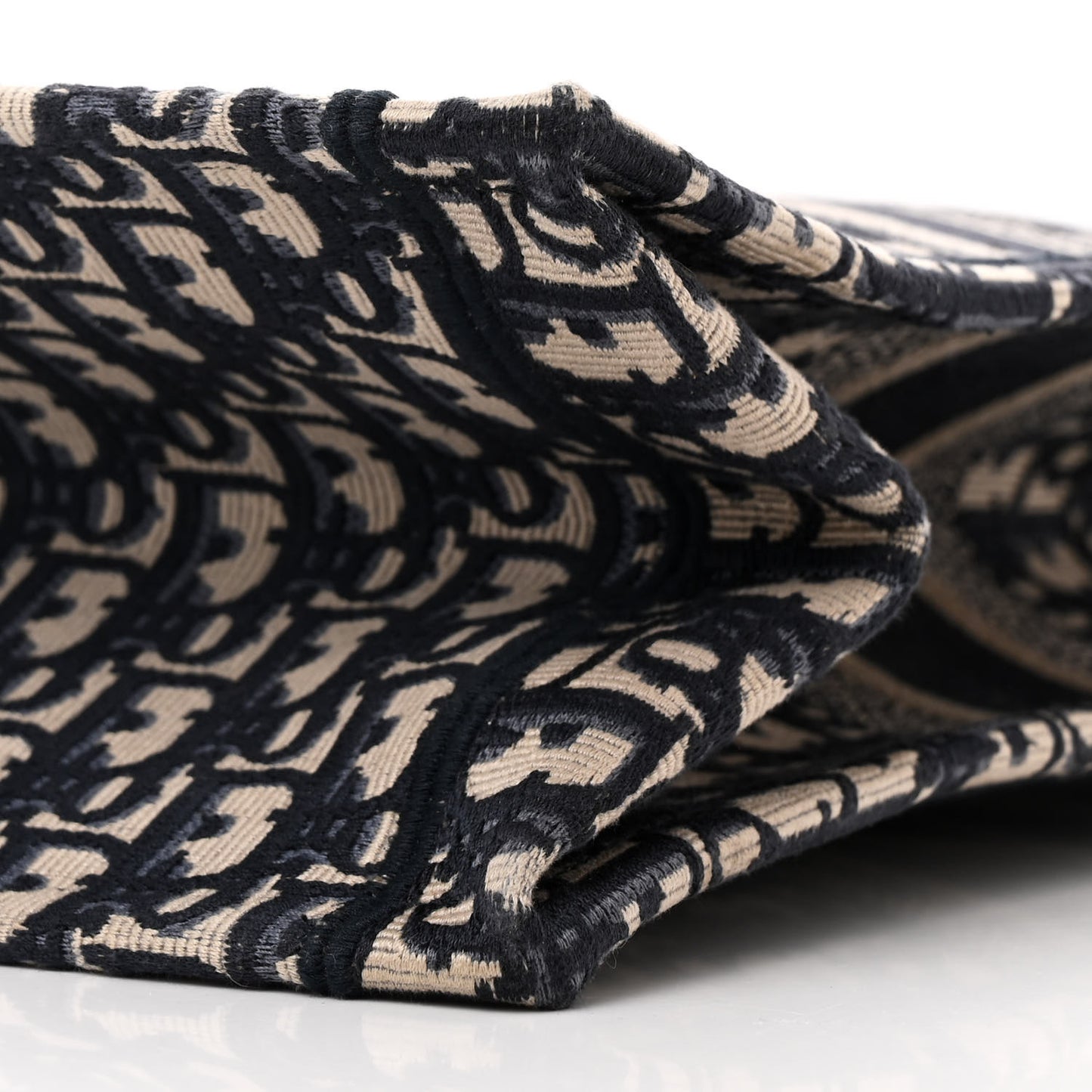 Oblique Large Book Tote Blue Multicolor