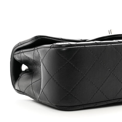 Chanel Lambskin Quilted Mini Rectangular Flap Black 9 of 10