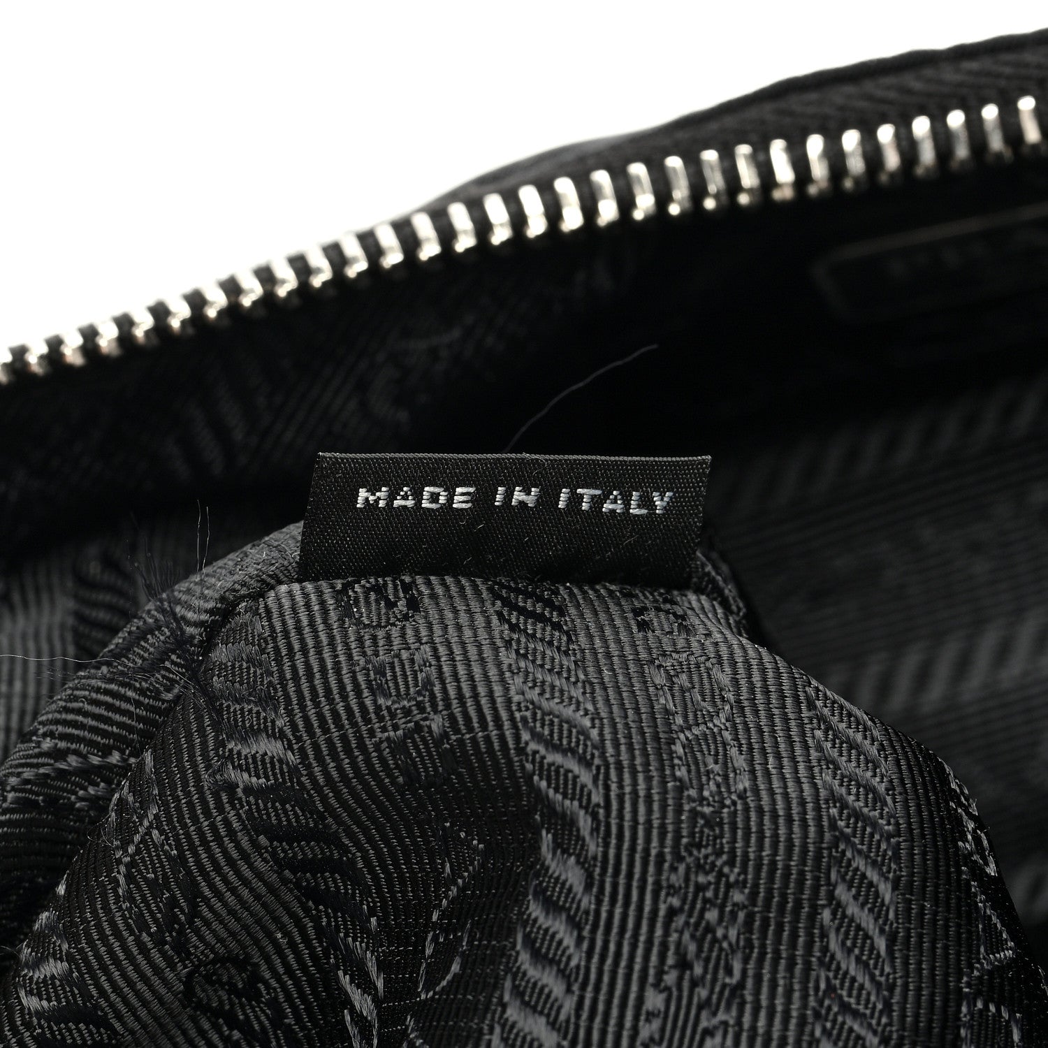 Prada Tessuto Nylon Saffiano Re-Edition 2006 Shoulder Bag Black 7 of 10
