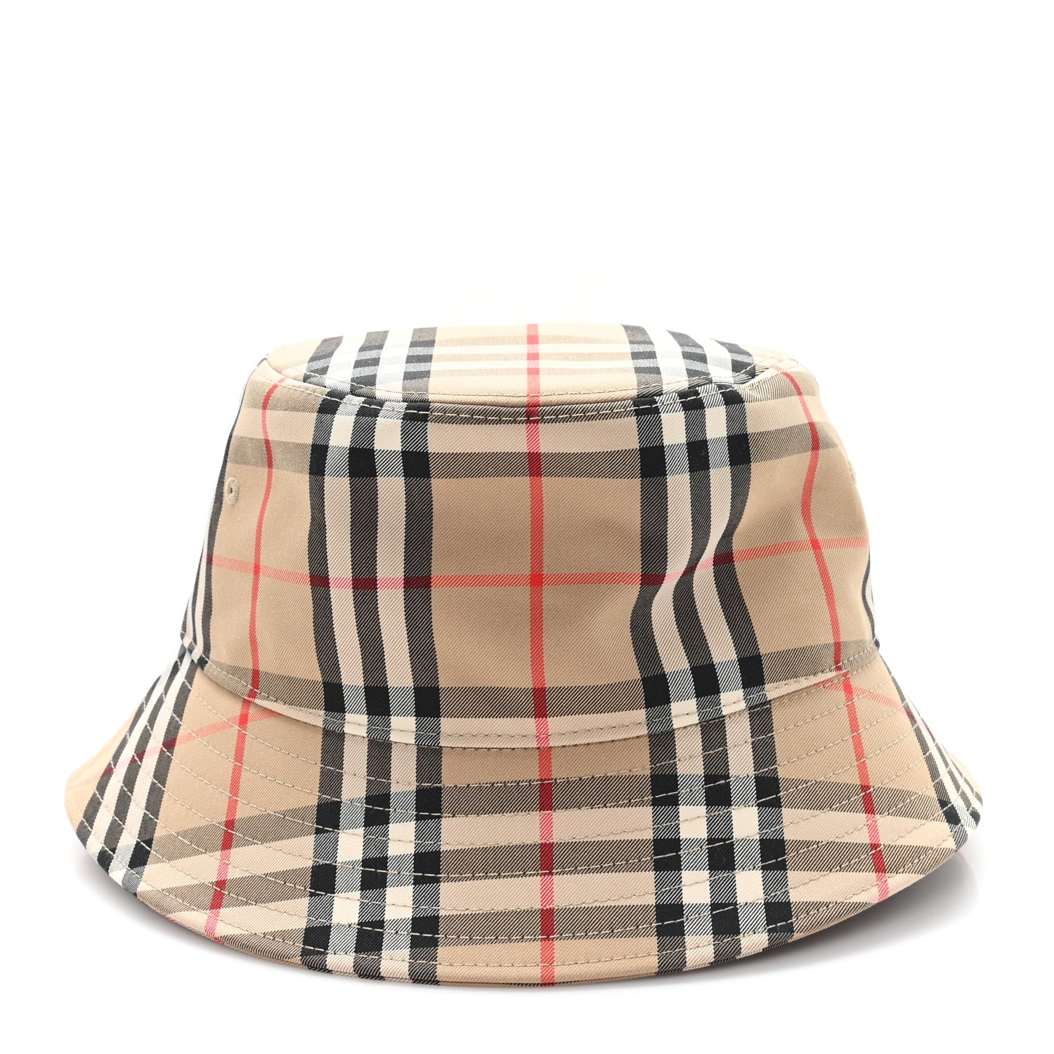 Burberry Technical Cotton Vintage Check Bucket Hat L Archive Beige 5 of 8