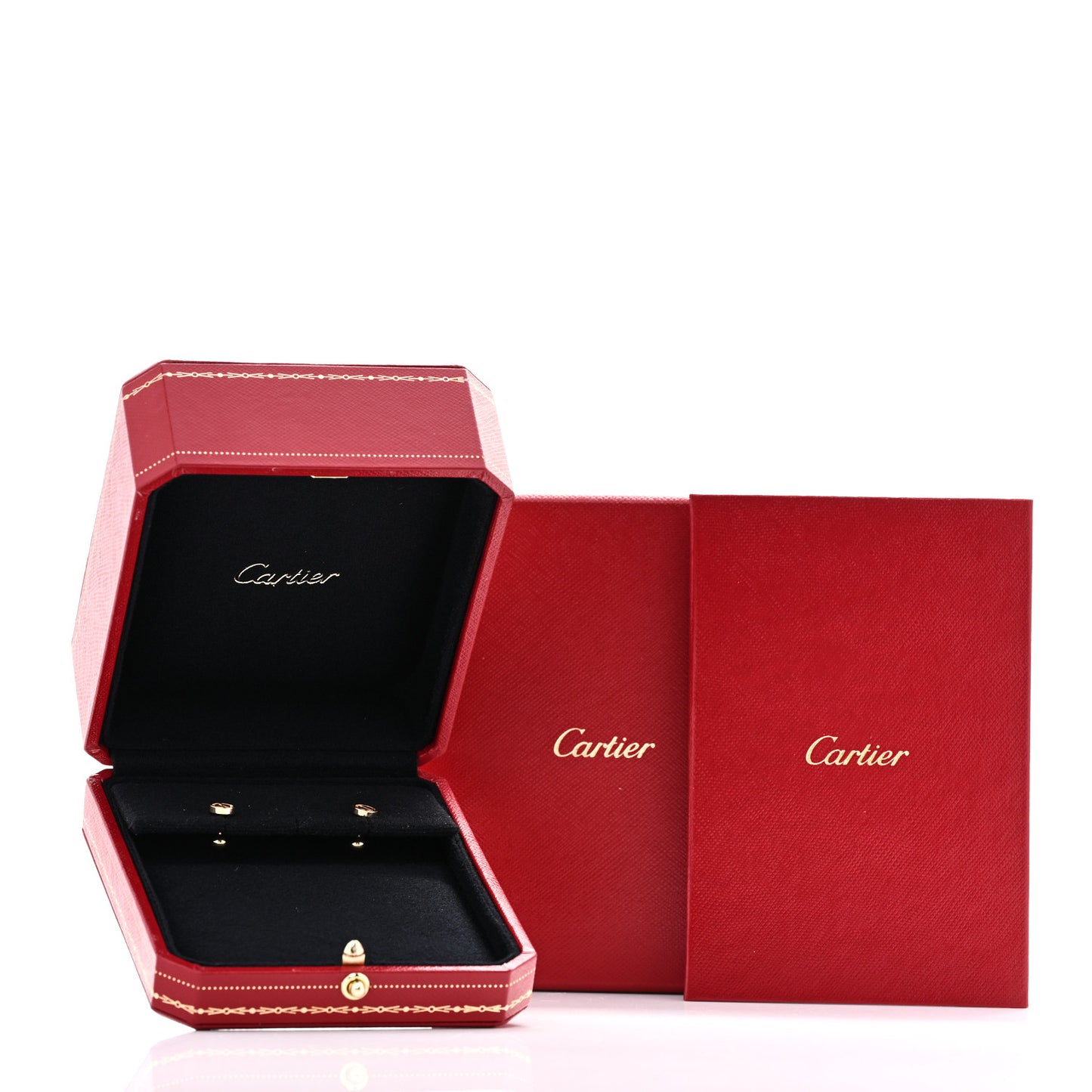 18K Yellow Gold LOVE Earrings
