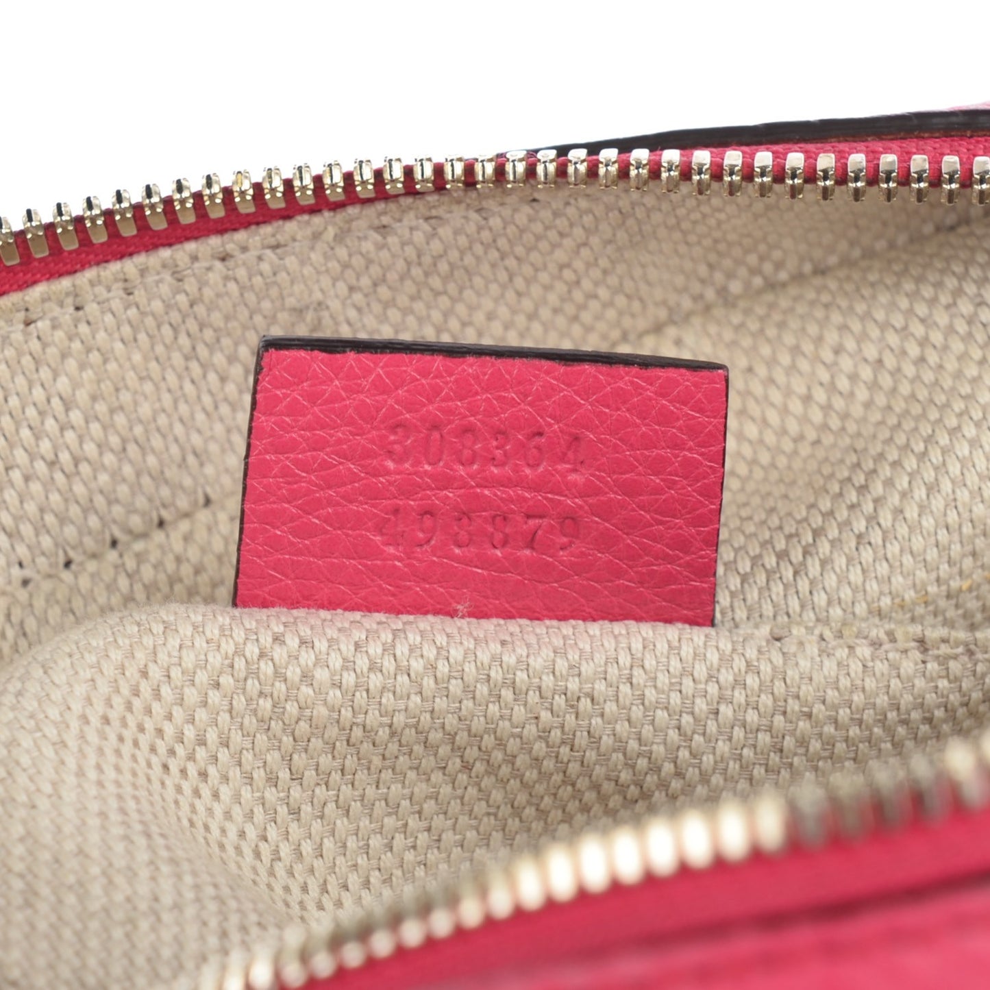 Pebbled Calfskin Small Soho Disco Bag Pink