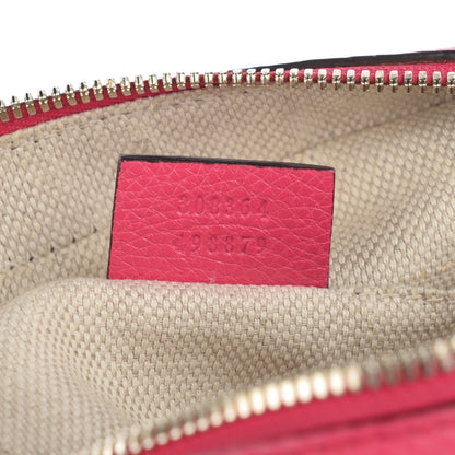 Gucci Pebbled Calfskin Small Soho Disco Bag Pink 7 of 9