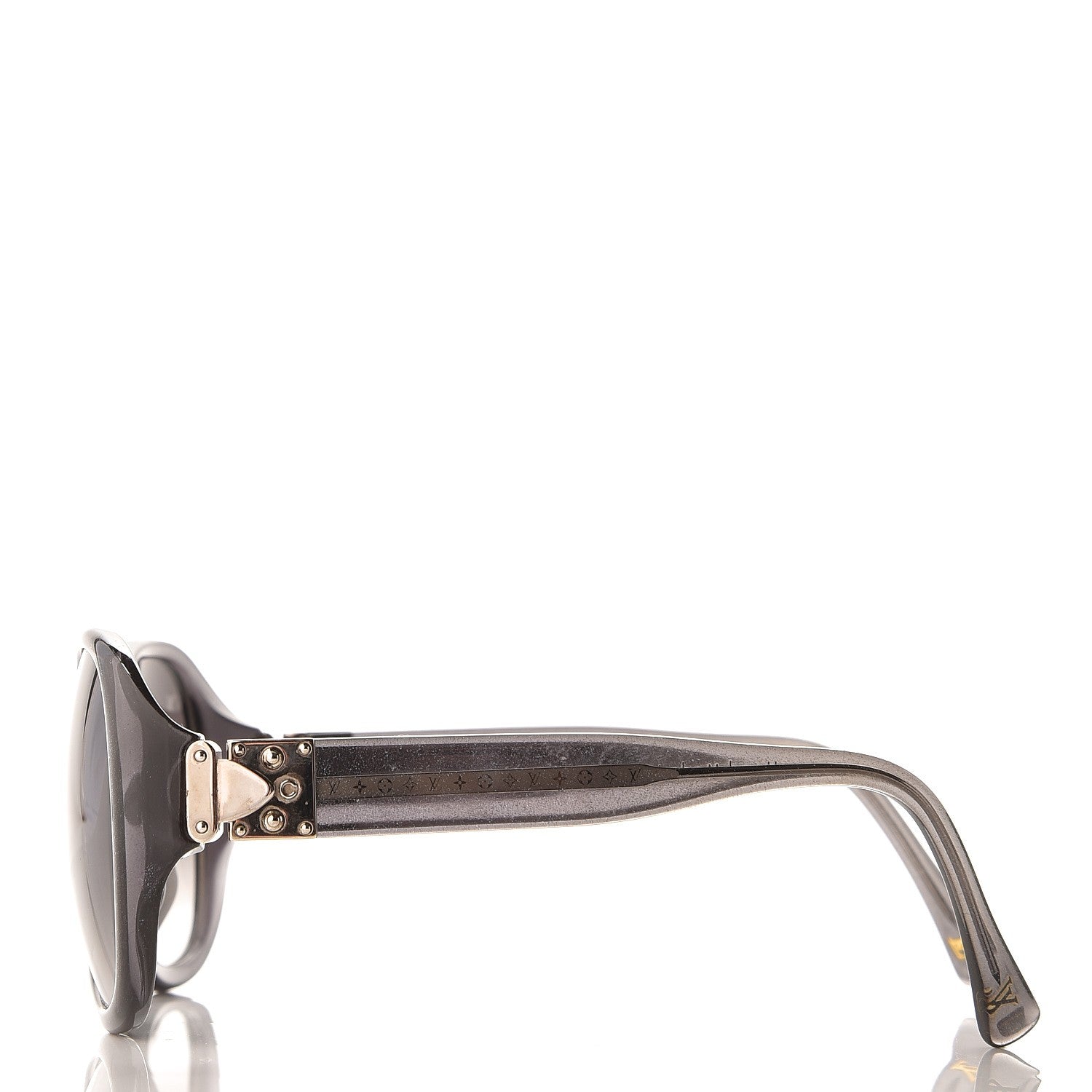Louis Vuitton Soupcon Oversized Sunglasses Z0407E Grey Glitter 3 of 7
