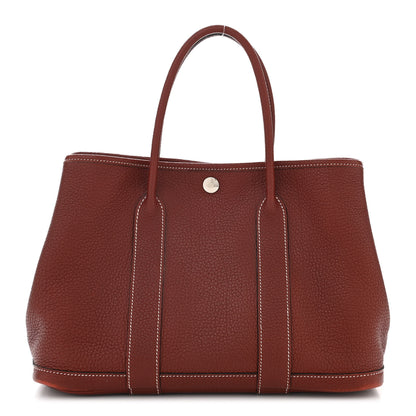 Hermes Negonda Garden Party Tote 30 TPM Rouge H 1 of 15