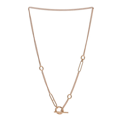 Hermes 18K Rose Gold Echappee Necklace SH 2 of 5