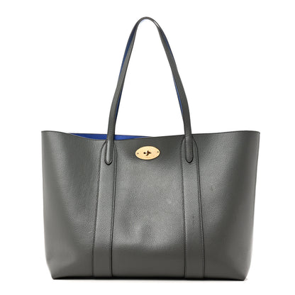 Mulberry Small Classic Grain Bayswater Tote Charcoal 1 of 9