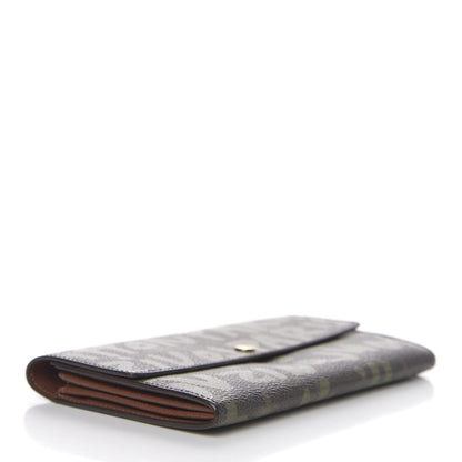 Louis Vuitton Monogram Graffiti Porte-Monnaie Wallet Kaki 3 of 6