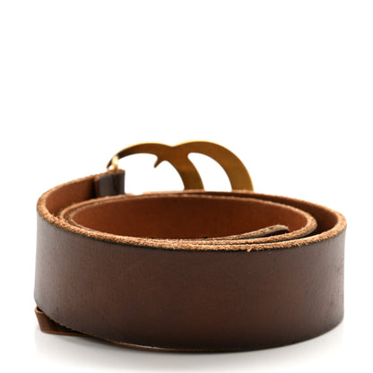 Gucci Cuoio Toscano Double G 40mm 75 30 Cuir 2 of 8