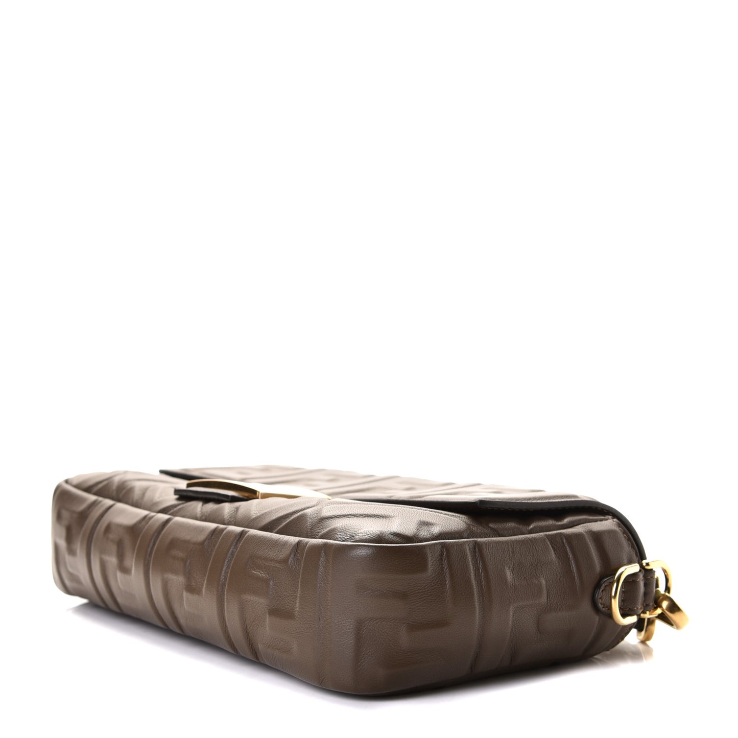 Nappa FF 1974 Embossed Baguette Wood