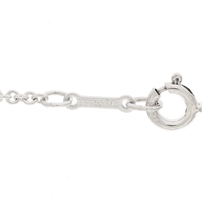Tiffany Sterling Silver 20mm Elsa Peretti Bean Pendant Necklace 5 of 5