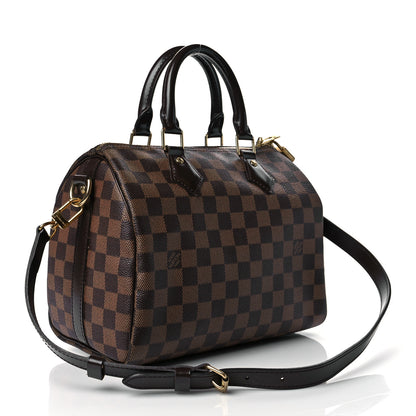 Louis Vuitton Damier Ebene Speedy Bandouliere 25 3 of 10