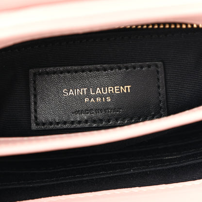 Saint Laurent Calfskin Y Quilted Monogram Toy Loulou Crossbody Bag Tender Pink 6 of 13