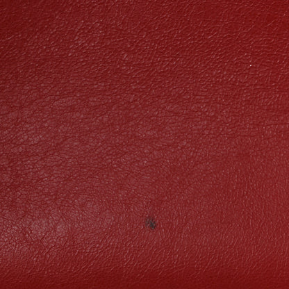 Chanel Suede Shearling Fur Handbag Red 14 of 14