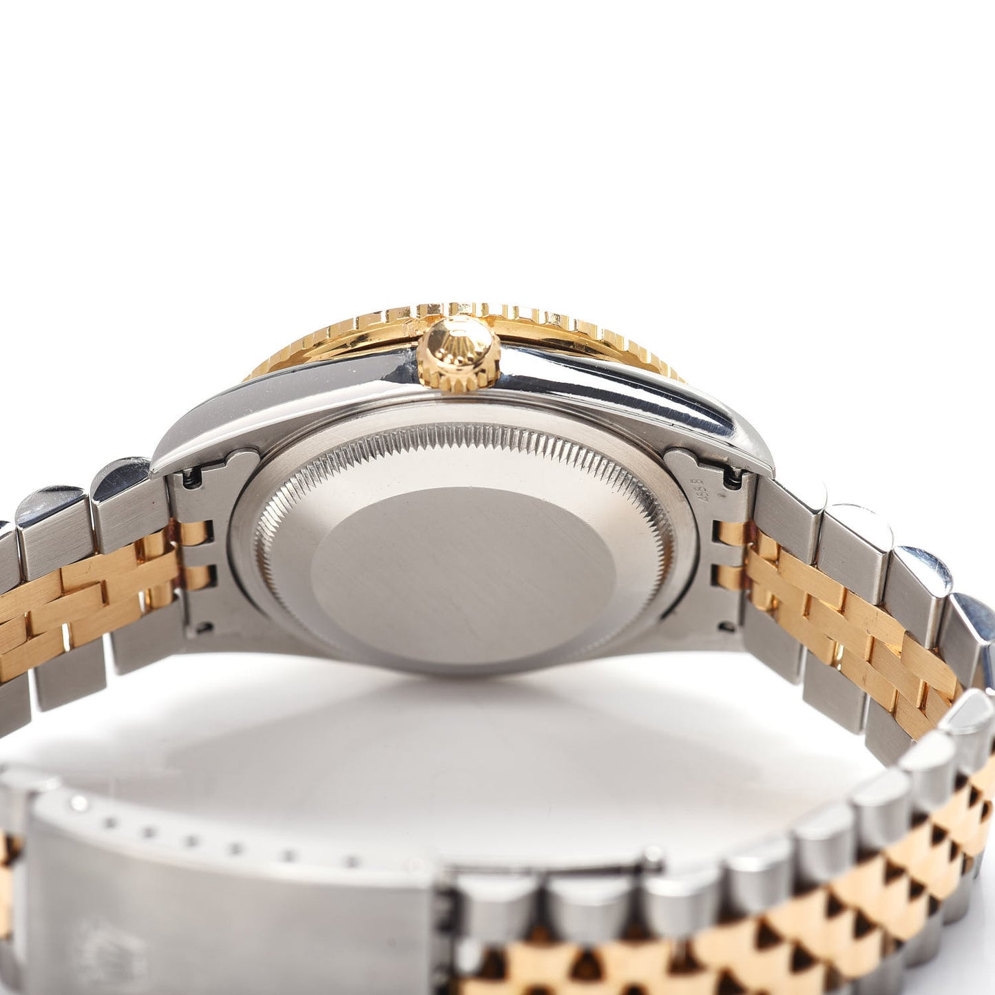 Stainless Steel 18K Yellow Gold 36mm Oyster Perpetual Datejust Watch White Roman 16263
