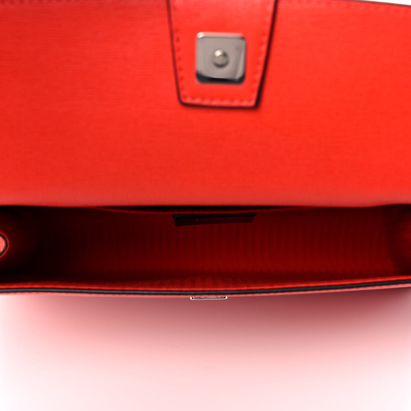 Vitello Elite Flamingo Demi Jour Shoulder Bag Papavero