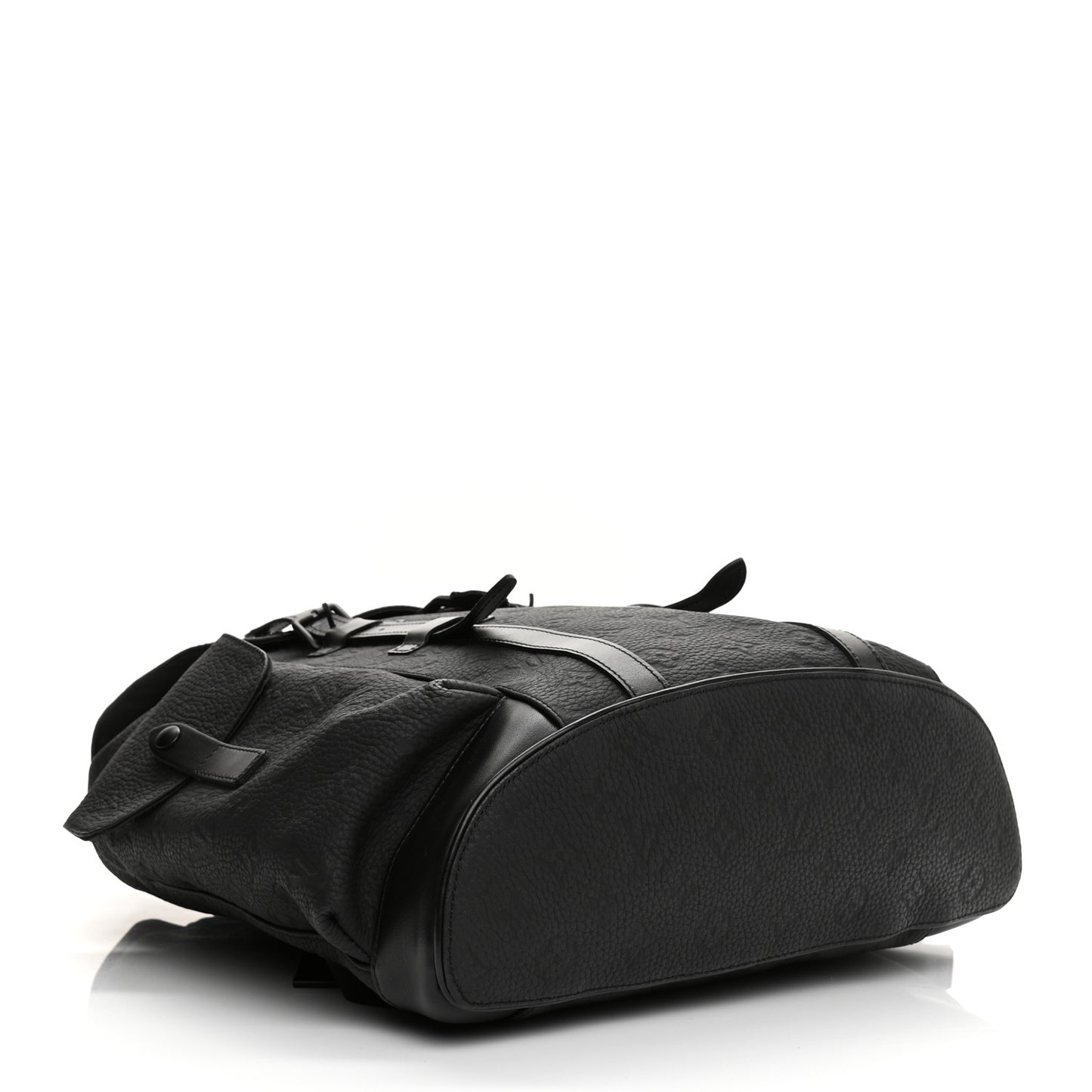 Taurillon Monogram Christopher MM Backpack Black