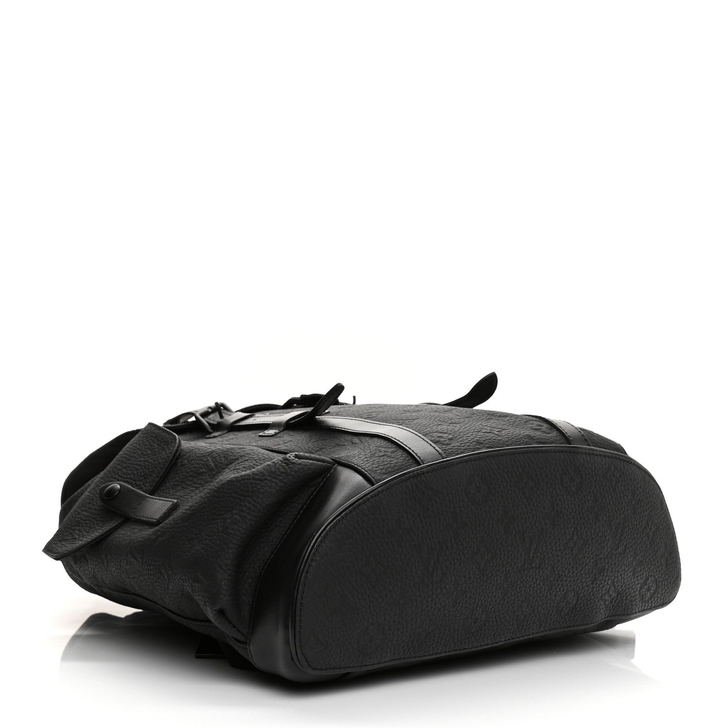 Louis Vuitton Taurillon Monogram Christopher MM Backpack Black 4 of 11