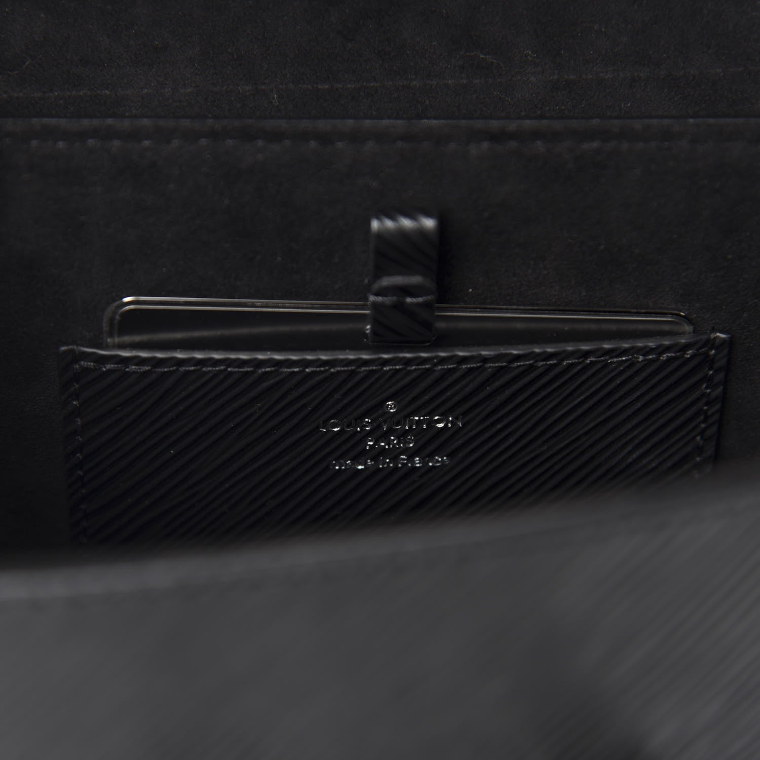 Louis Vuitton Epi Twist Shoulder Bag MM Black 8 of 10