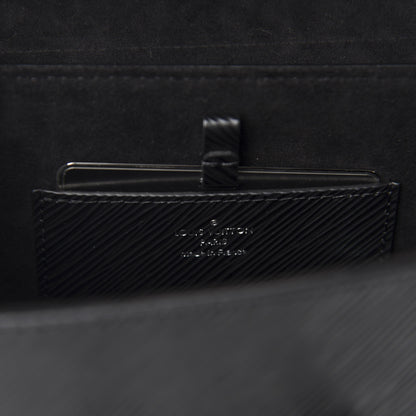 Louis Vuitton Epi Twist Shoulder Bag MM Black 8 of 10